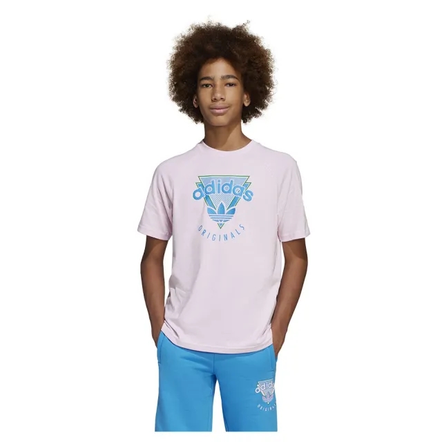 adidas Originals Junior Resort T-Shirt - Pink - Size XL/B - Pink