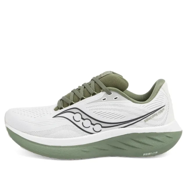 Saucony Ride 18 Running Shoes Mens - White