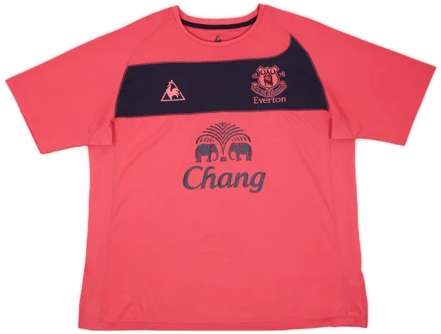 LeCoqSportif 2010-11 Everton Away Shirt - 7/10 - (XL)