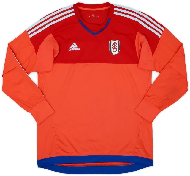 adidas 2015-16 Fulham GK Shirt - 8/10 - (L)