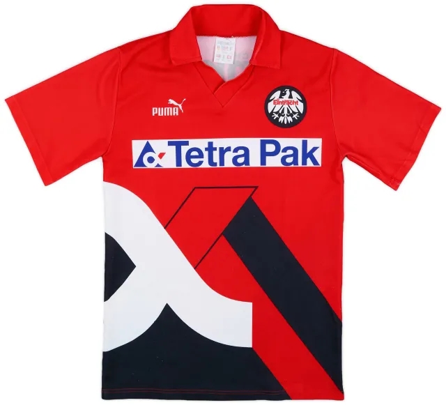 Puma 1993-94 Eintracht Frankfurt Home Shirt - 8/10 - (XS)