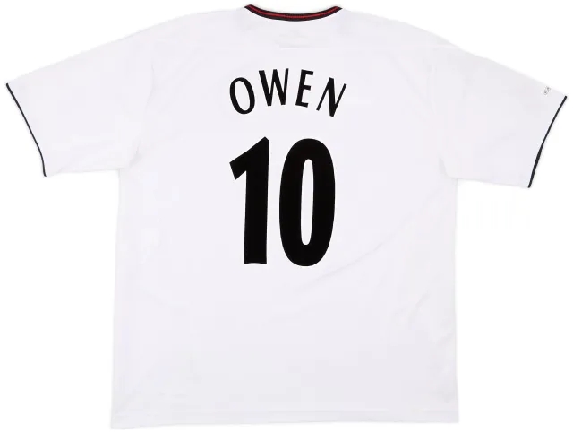 Reebok 2003-04 Liverpool Away Shirt Owen #10 - 8/10 - (XL)