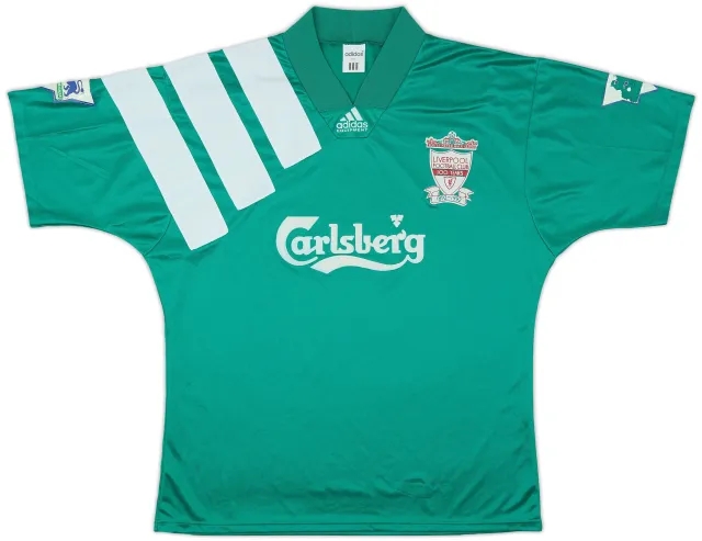 adidas 1992-93 Liverpool Centenary Away Shirt - 6/10 - (L/XL)