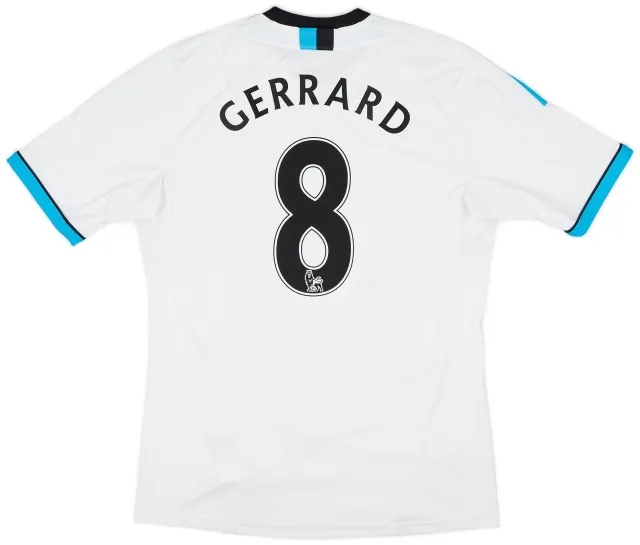 adidas 2011-12 Liverpool Third Shirt Gerrard #8 - 6/10 - (M)