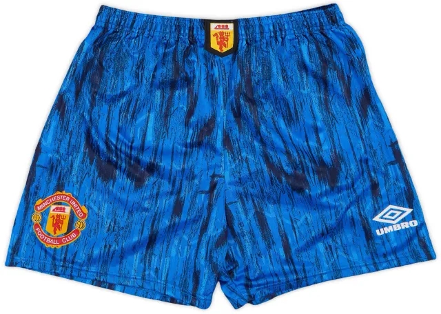 Umbro 1992-93 Manchester United Away Shorts - 9/10 - (S)