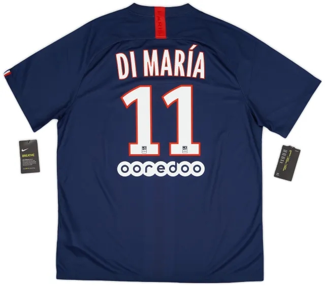 Nike 2019-20 Paris Saint-Germain Home Shirt DiMaria #11 (XL)