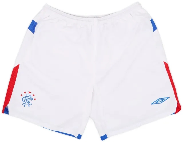 Umbro 2009-10 Rangers Home Shorts - 6/10 - (XL)