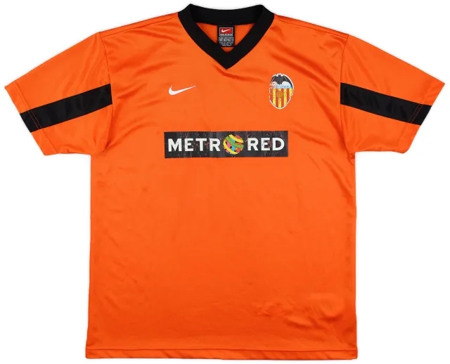 Nike 2001-02 Valencia Basic Away Shirt - 6/10 - (XL.Boys)