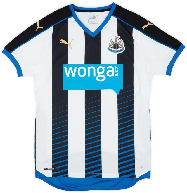 Puma 2015-16 Newcastle Home Shirt - 9/10 - (S)