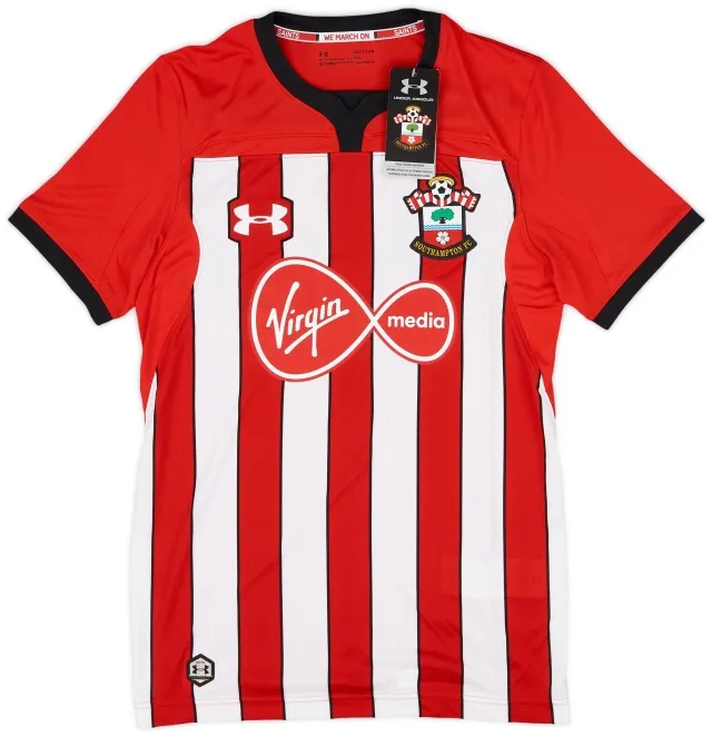 Under Armour 2018-19 Southampton Home Shirt (S)
