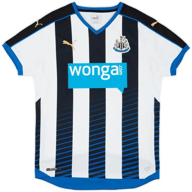 Puma 2015-16 Newcastle Home Shirt - 8/10 - (M)