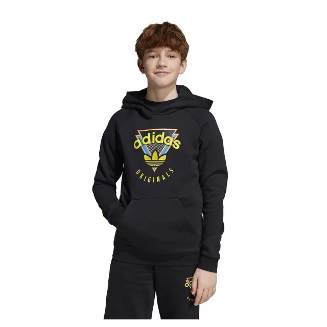 adidas Originals Triangle Graphic Hoodie Junior - Black - Kids