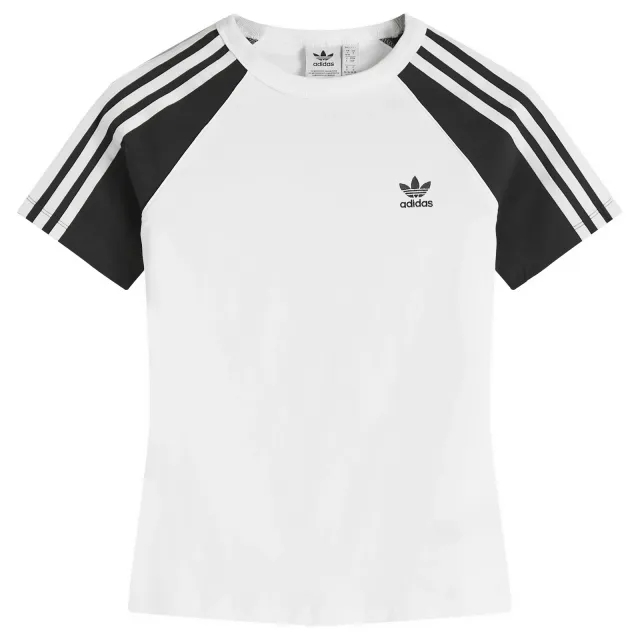 Adidas Originals Adicolor 3 Stripes Raglan Slim Short Sleeve T-shirt