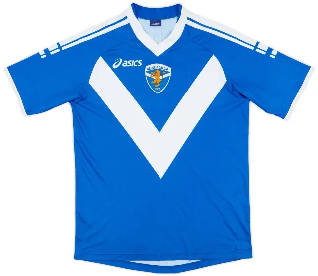 Asics 2008-09 Brescia Home Shirt - 8/10 - (M)