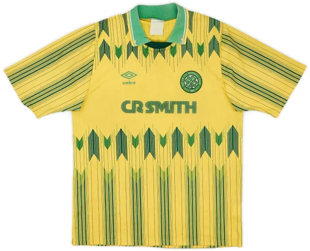 Umbro 1989-91 Celtic Away Shirt - 7/10 - (M)