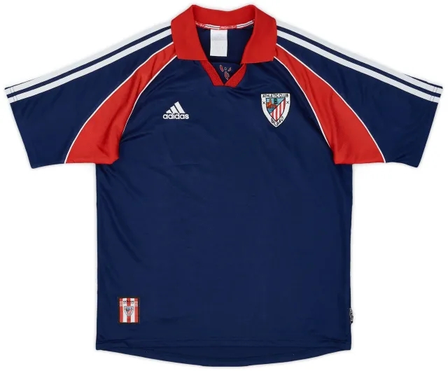 adidas 1999-01 Athletic Bilbao Away Shirt - 9/10 - (XL.Boys)