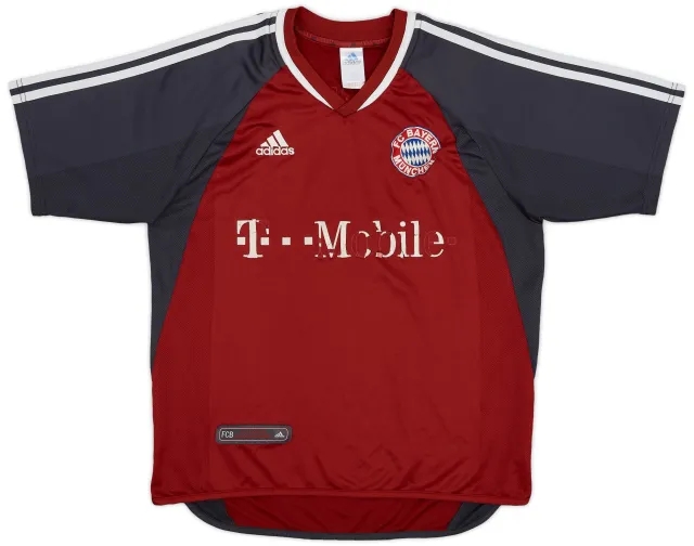 adidas 2002-03 Bayern Munich Home Shirt - 3/10 - (S)
