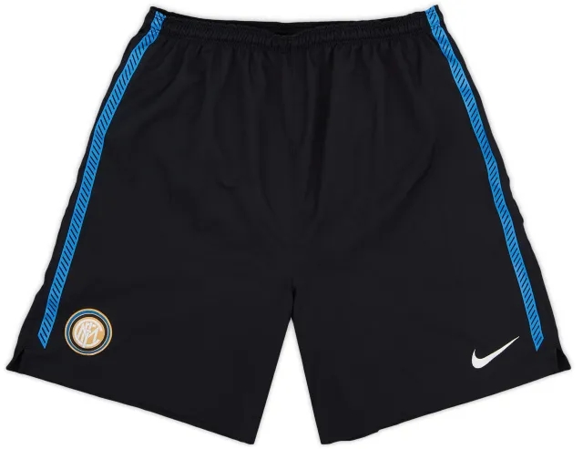 Nike 2010-11 Inter Milan Player Issue Home Shorts - 8/10 - (XL.Boys)