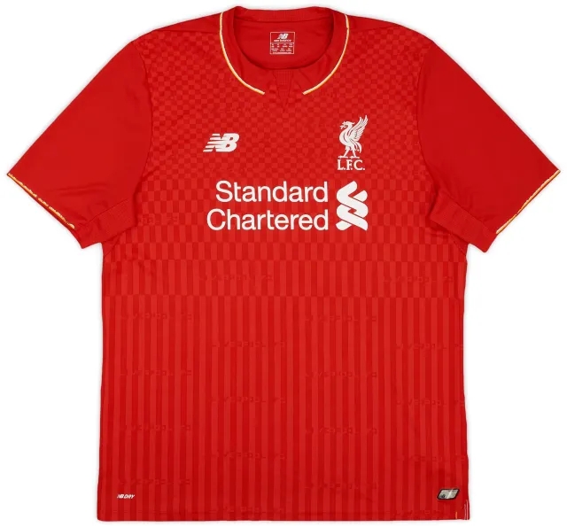 NewBalance 2015-16 Liverpool Home Shirt - 6/10 - (XL)