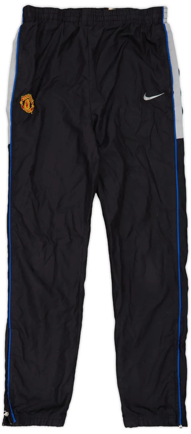 2002-03 Manchester United Nike Track Pants/Bottoms - 8/10 - (XL.Boys)