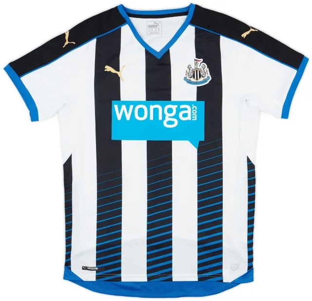 Puma 2015-16 Newcastle Home Shirt - 9/10 - (M)