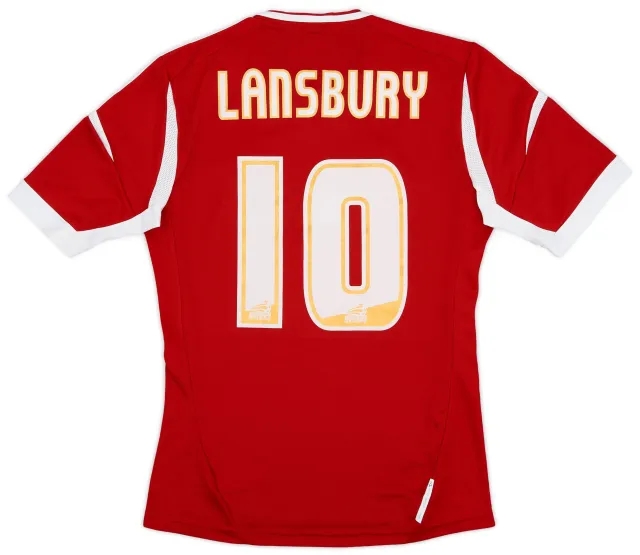 adidas 2013-14 Nottingham Forest Home Shirt Lansbury #10 - 9/10 - (S)
