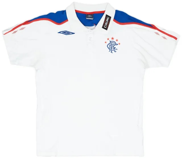 2006-07 Rangers Umbro Polo Shirt - 9/10 - (M)