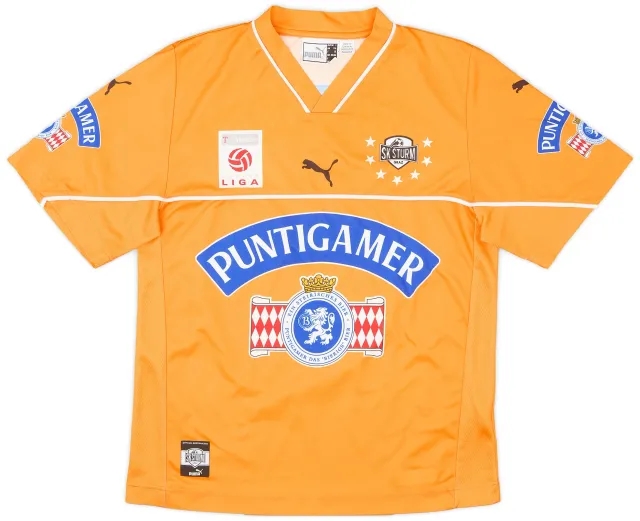 Puma 2001-02 Sturm Graz Away Shirt - 8/10 - (S)
