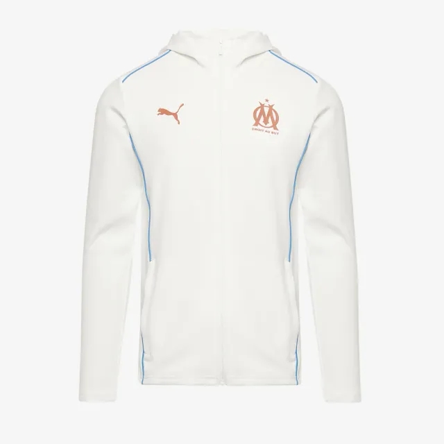 Puma Olympique Marseille 24 25 Casuals Hooded Jacket