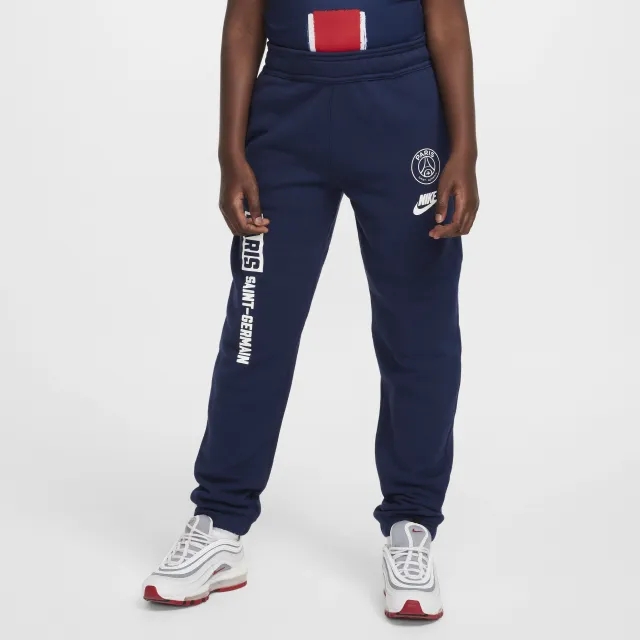 Paris Saint-Germain Sport Essentials Older Kids' Nike Air Football Pants - Blue - Cotton