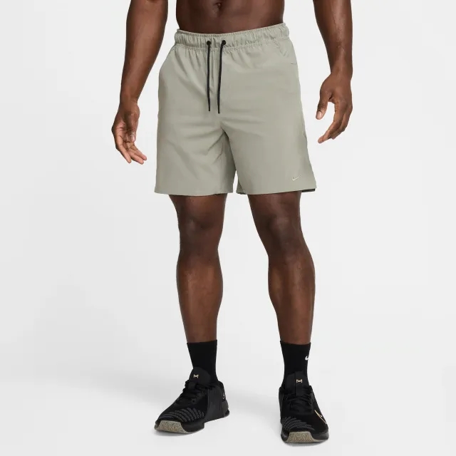 Nike Unlimited Men's Dri-FIT 18cm (approx.) Unlined Versatile Shorts - Grey - Polyester/Elastane