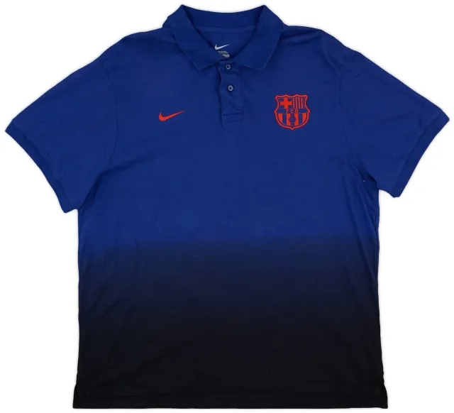 2012-13 Barcelona Football Escola Nike Training Shirt - 7/10 - (M)