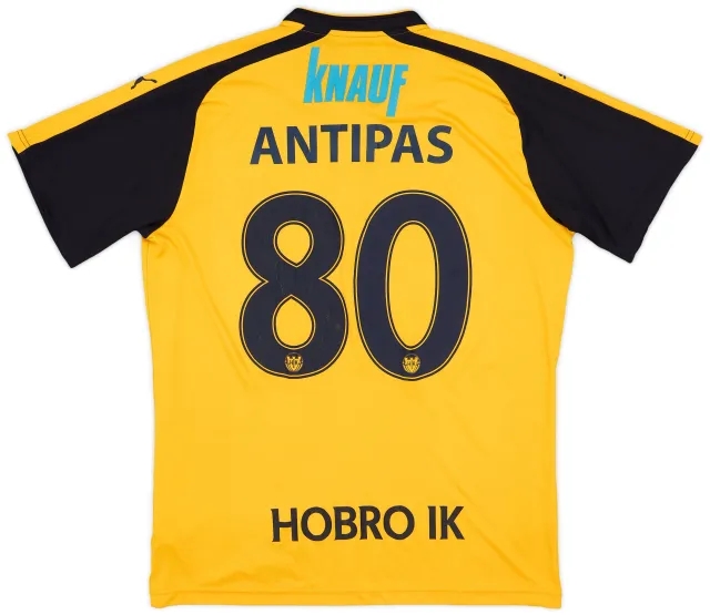 Puma 2017-18 Hobro IK Home Shirt Antipas #80 - 6/10 - (XL)