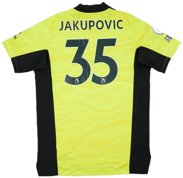 adidas 2021-22 Leicester Match Issue GK Shirt Jakupovic #35