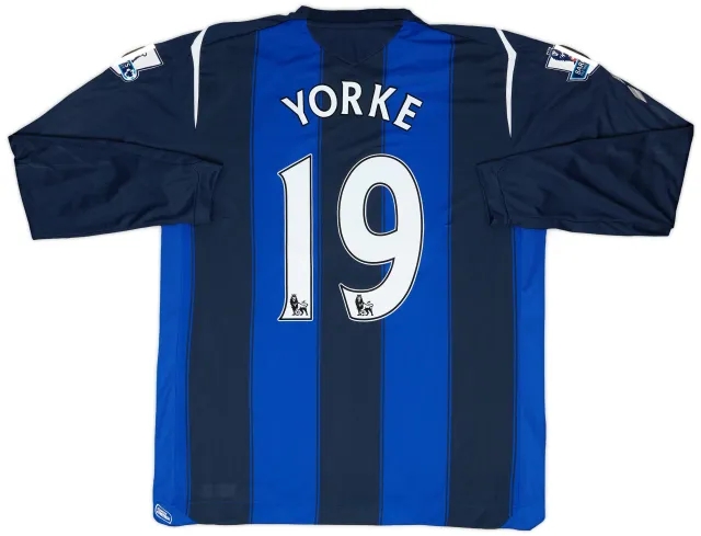Umbro 2008-09 Sunderland Match Issue Away Shirt Yorke #19