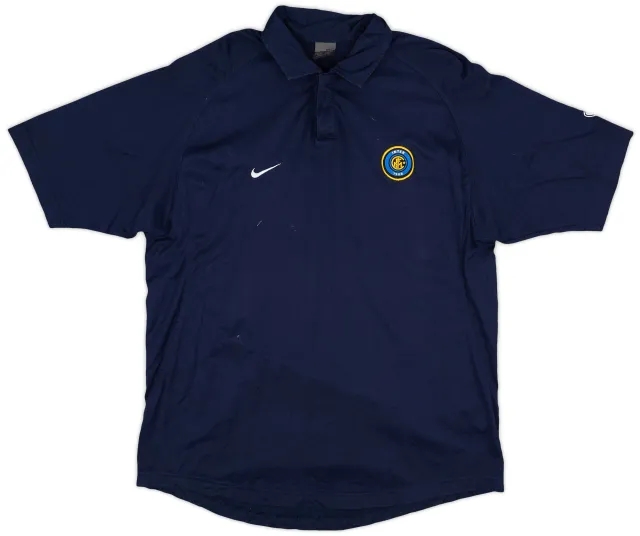 2003-04 Inter Milan Nike Polo Shirt - 9/10 - (XL)