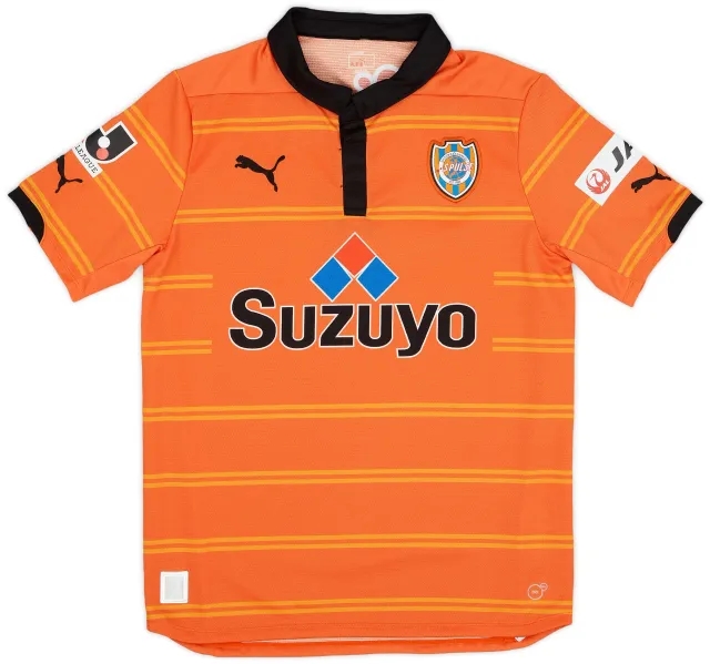 Puma 2014 Shimizu S-Pulse Home Shirt - 9/10 - (L)