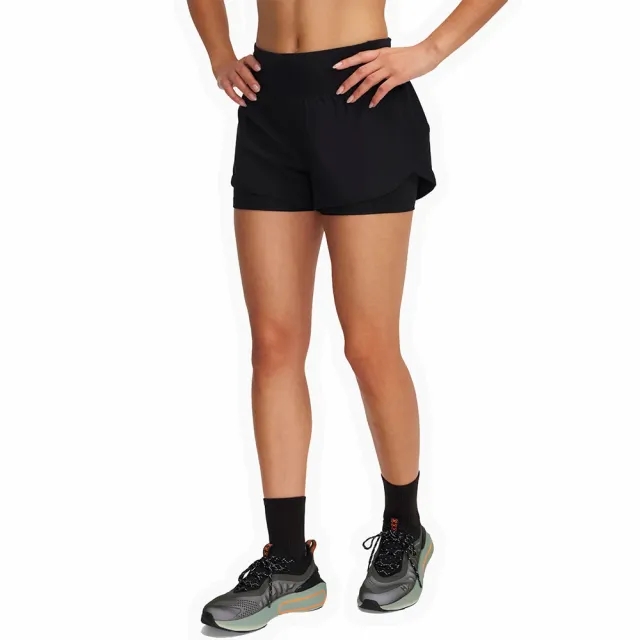 Under Armour Women's Launch Pro 2-in-1 Shorts - Black/Reflective -  Size: XS