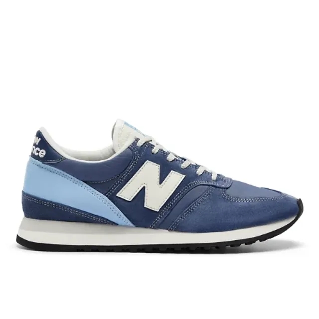 New Balance Men's TCS London Marathon ® Made in UK 730 in Blue/White Suede/Mesh