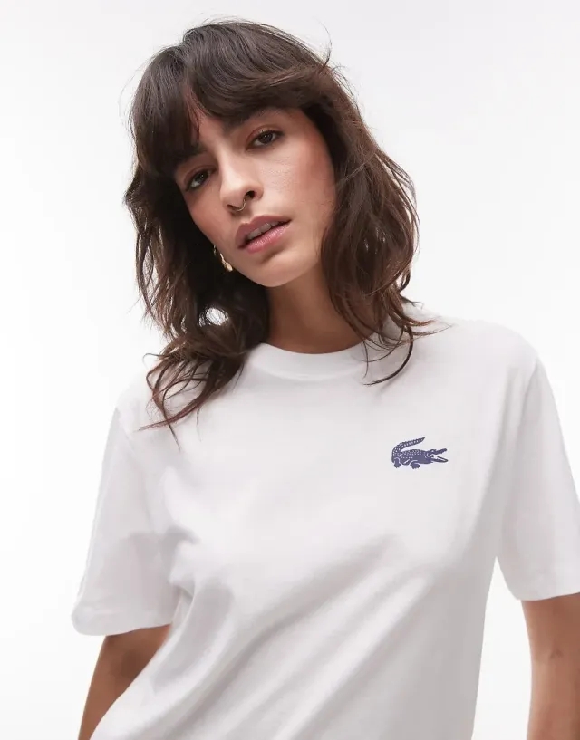 Lacoste Loungewear T-Shirt In White
