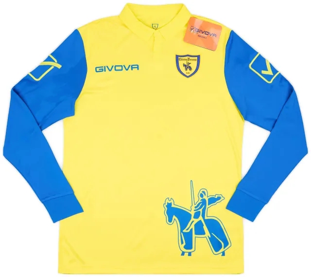 2019-20 Chievo Verona Home L/S Shirt (M)