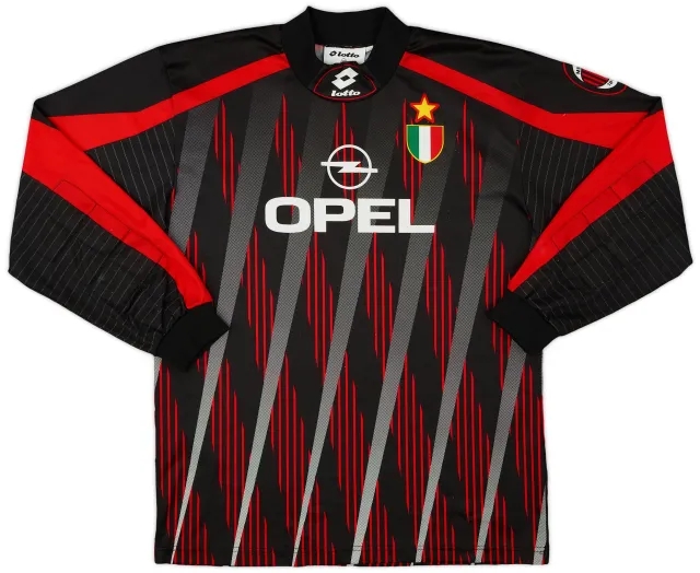 Lotto 1996-97 AC Milan GK Shirt - 8/10 - (XL.Boys)