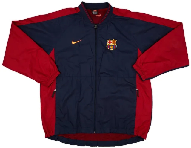 1999-00 Barcelona Nike Track Jacket - 8/10 - (XL)