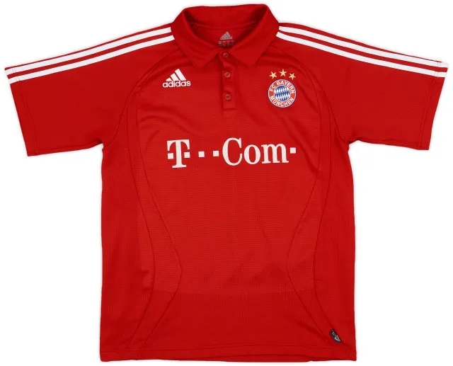 2006-07 Bayern Munich adidas Polo Shirt - 7/10 - (M)