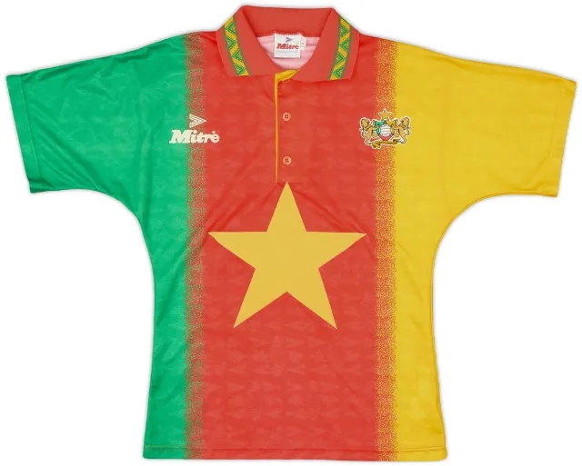 1994-95 Cameroon Home Shirt - 8/10 - (S)