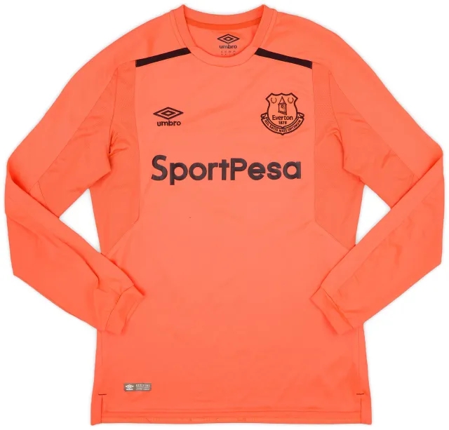 Umbro 2017-18 Everton GK Shirt - 8/10 - (M)