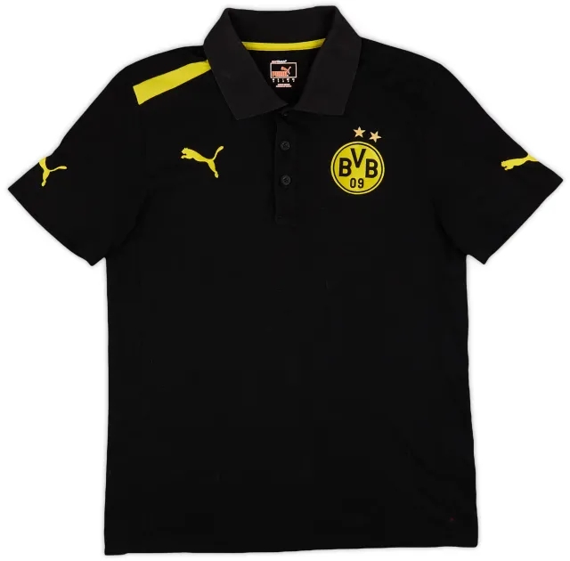 2013-14 Borussia Dortmund Puma Polo Shirt - 8/10 - (S)