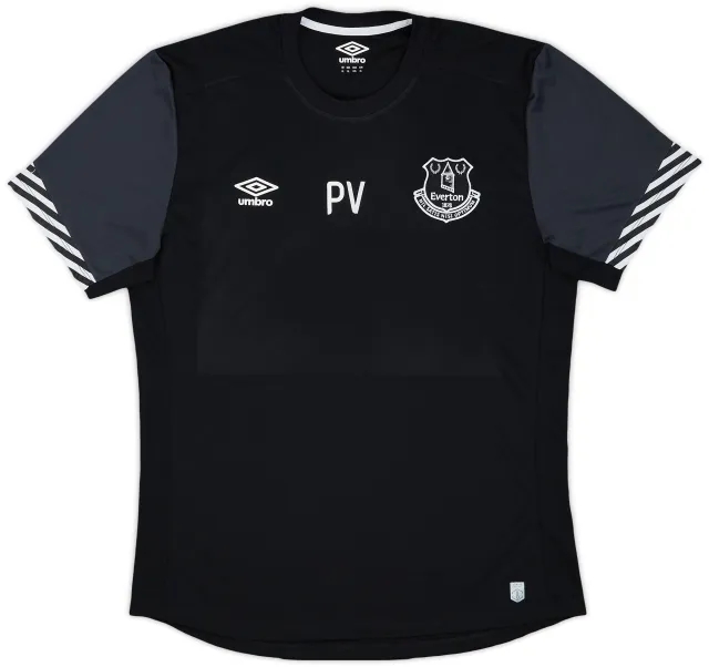 2015-16 Everton Staff Issue Umbro Training Shirt #PV - 9/10 - (XL)
