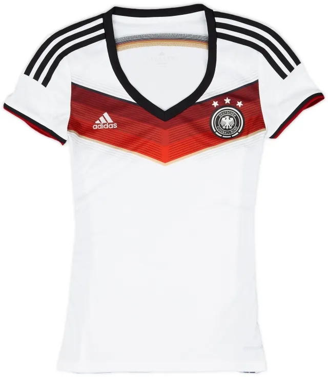 adidas 2014-15 Germany Home Shirt - 9/10 - (Women's XS)