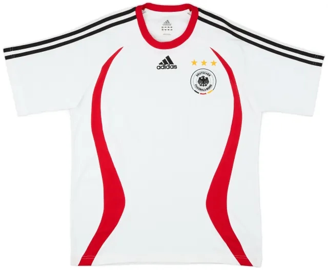 2005-06 Germany adidas Cotton Tee - 9/10 - (M)